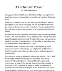 A Eucharistic Prayer