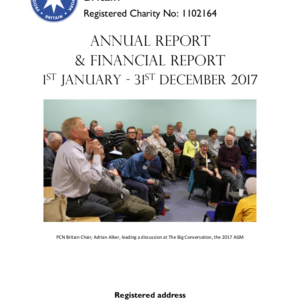 PCN Britain Annual Report for 2017